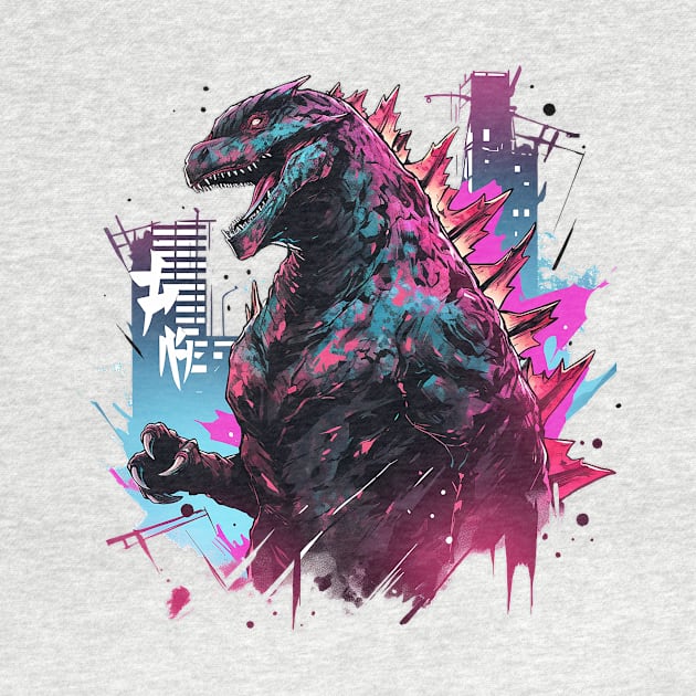 godzilla by piratesnow